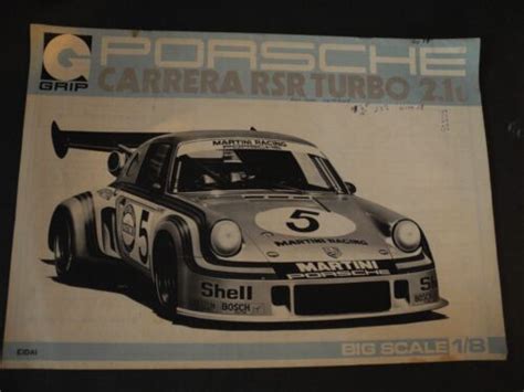 Eidai Grip Porsche Carrera Rsr Turbo L Big Scale Model Kit