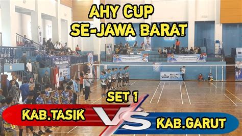 Ahy Cup Se Jawa Barat Kab Tasik Vs Kab Garut Set Gor Upi