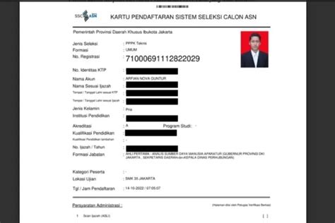 Jadwal Dan Persiapan Cetak Kartu Ujian SKD CPNS 2023 Tes Tahap Penting