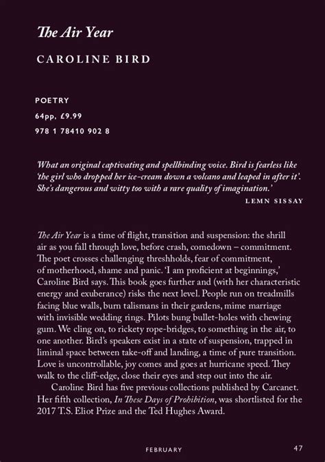 Caroline Bird On Twitter So I Have A New Book Out Next February With