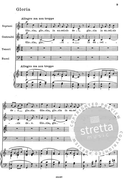 Messa Di Gloria Von Giacomo Puccini Im Stretta Noten Shop Kaufen