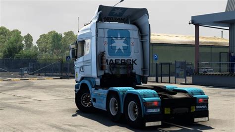 Ets Scania Streamline Maersk Skin By Rodonitcho V Trucks