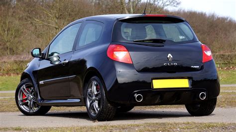 renault clio sport  stock photo
