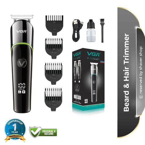 VGR V 291 Beard Hair Trimmer Kit Professional Turbo Function USB