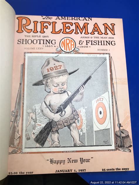 The American Rifleman Magazine 12 Complete Monthly Issues For The