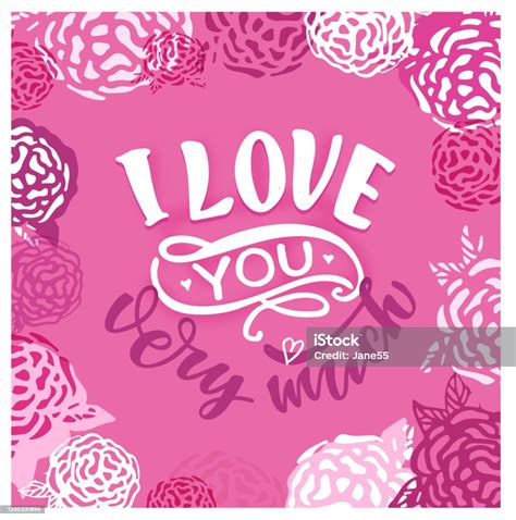 Card With Slogan About Love In Beautiful Style Vector Illustration