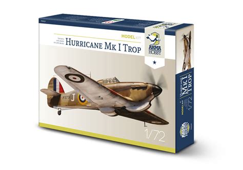 70021 Hurricane Mk I Trop Model Kit Sklep Modelarski Arma Hobby