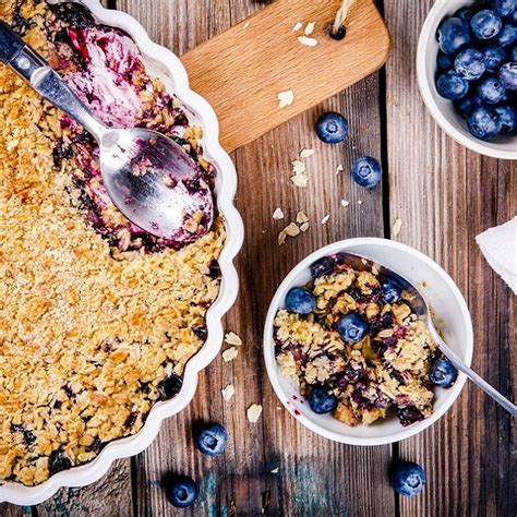 Recette Crumble Aux Myrtilles