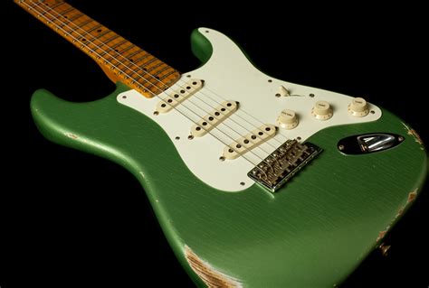 Fender Stratocaster Relic Sage Green Metallic Gitarren Total