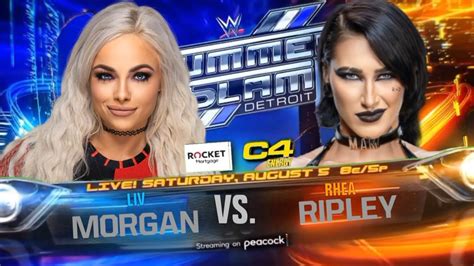 Wwe K Dream Match Liv Morgan Vs Rhea Ripley Summerslam Dream