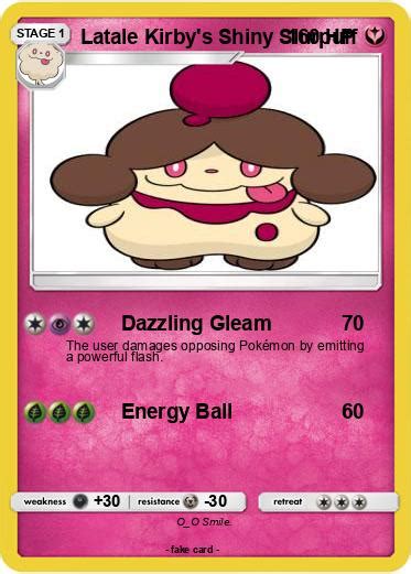 Latale Kirbys Shiny Slurpuff Card The Final Fantasy Of Movie Legend