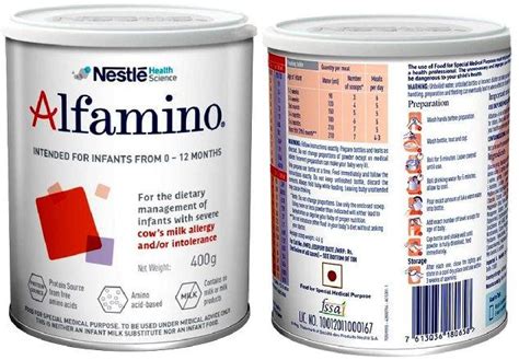 Nestle Alfamino Infant Formula (0 To 12 Months) Powder 400 Gm at Rs ...