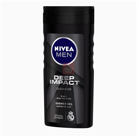 Nivea Men Deep Impact Cleansing In Shower Gel Ml