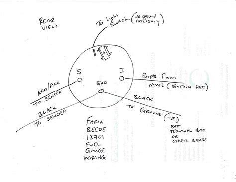 Marine Fuel Sending Unit Wiring Diagram » Wiring Diagram