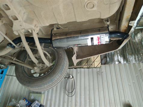 Глушитель Stinger Sport Mute (тихий) на акцент. — Hyundai Accent (2G ...