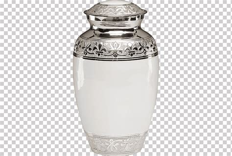 Bestattungsurne jarrón cremación las cenizas jarrón vaso blanco