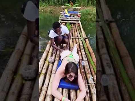 River Rafting And Limestone Massage In Jamaica Youtube