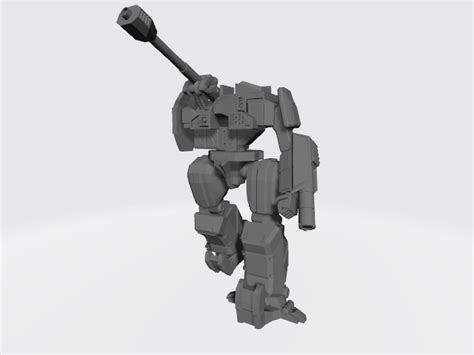 STL file Helepolis Heavy Artillery Mech 🧨 ・3D printer model to download ...