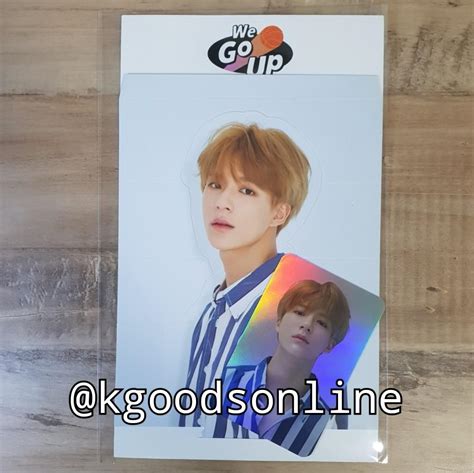 Official Jeno Nct Dream We Go Up Standee Hologram Photocard Set