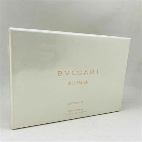 Bvlgari Allegra Eau De Parfum Discovery Set 5 X 034oz Each For Sale