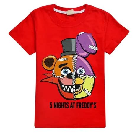 Five Nights at Freddy's T-Shirts - Five Night at Freddys Fashion Print ...