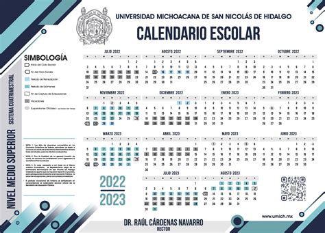 Calendario Escolar Nivel Medio Cuatrimestral