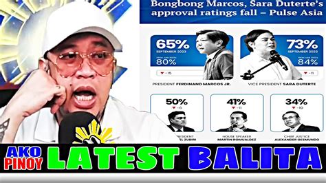 BANAT BY BUMABA ANG RATING SA SURVEY NI PBBM PERO KAY VP SARA DUTERTE