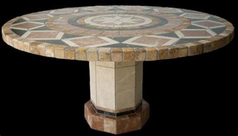 Stone Table Bases | Mosaic Stone Tables