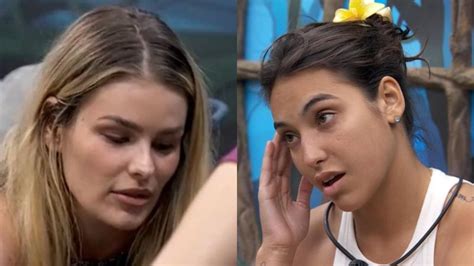 BBB 24 Yasmin Brunet se chateia Vanessa Lopes após conversa sobre