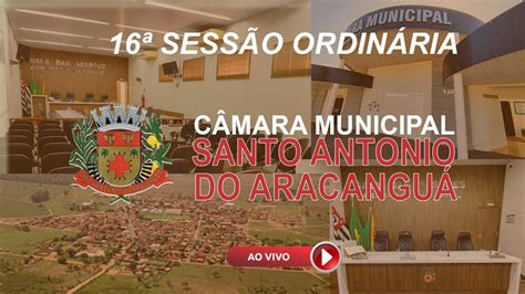 Sess O Ordin Ria C Mara Municipal De Santo Ant Nio Do Aracangu