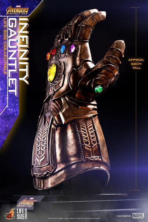 Hot Toys Avengers Infinity War Life Size Infinity Gauntlet Figures