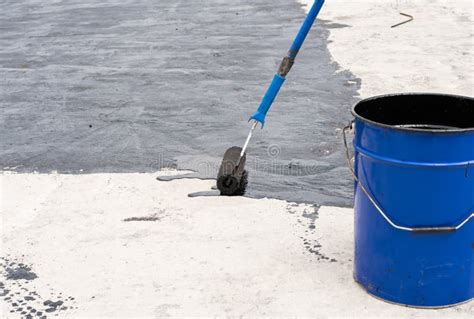 Bitumen Roof Spray Stock Photos Free And Royalty Free Stock Photos From