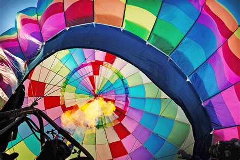 Hot Air Balloon Inflating Inflate Free Photo On Pixabay