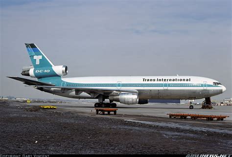 Mcdonnell Douglas Dc 10 30cf Trans International Airlines Tia