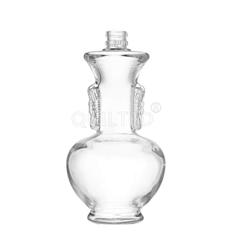 China Design Shape Of Lamp Ml Liquor Glass Whsiky Bottle