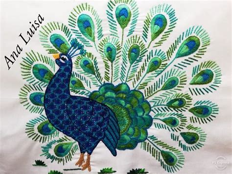 Pavo Real Plastic Canvas Tissue Boxes Peacock Embroidery Designs