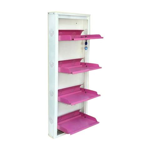 Mild Steel Powder Coated Wall Mounted Shoes Rack Shelves At Rs