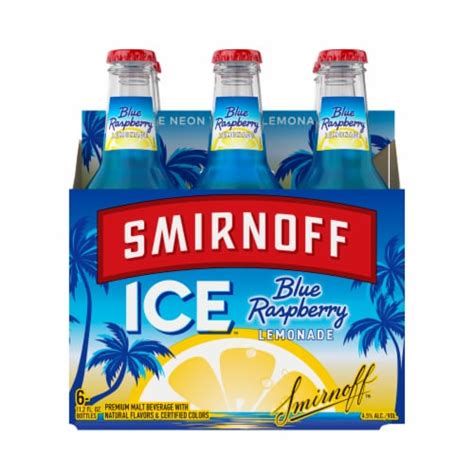 Smirnoff Ice Blue Raspberry Lemonade 6 11 2 FL OZ Kroger