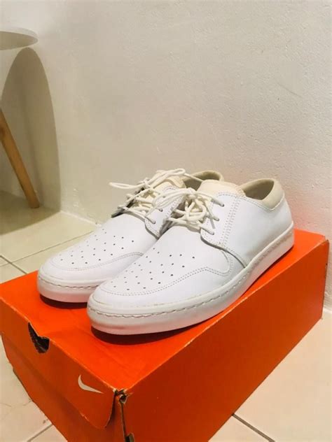 Nike White Shoes Mens Fashion Footwear Sneakers On Carousell