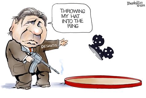 5 Long Awaited Cartoons About Ron DeSantis Candidacy The Week