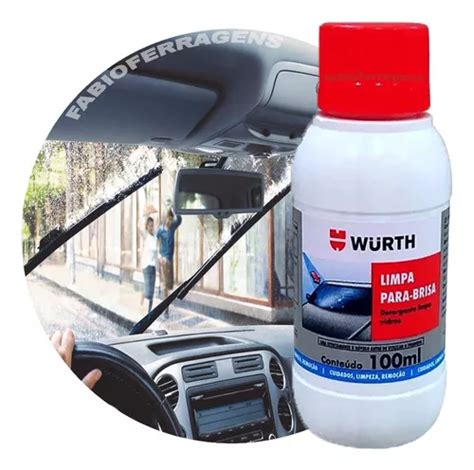 Limpa Para Brisa Wurth 100ml MercadoLivre