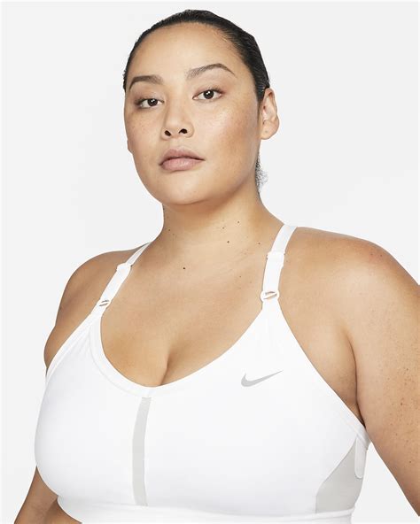 Nike Dri FIT Indy Women S Light Support Padded V Neck Sports Bra Plus