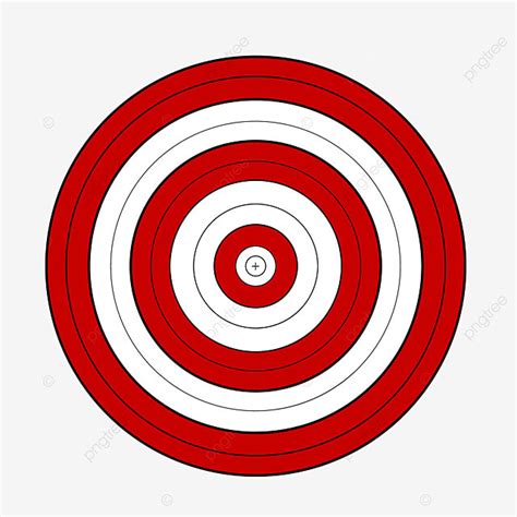 Archery Target Png Image Red And White Archery Target Target Png