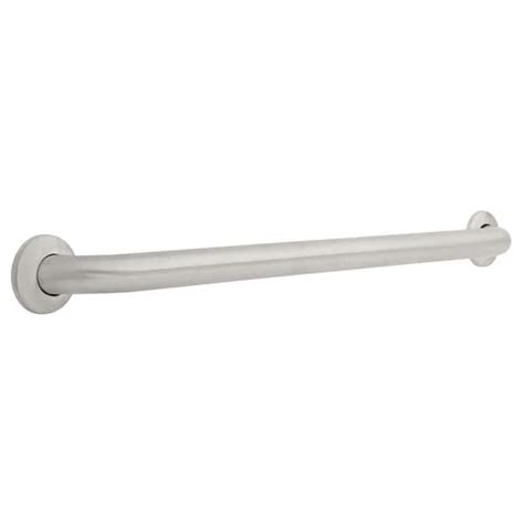 Franklin Brass 30 In X 1 1 2 In Concealed Screw Grab Bar In Stainless Steel 5630