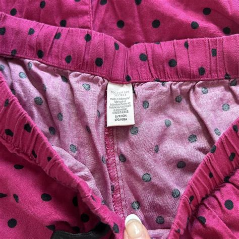 Victorias Secret Pj Set Super Cute Polka Dots Depop