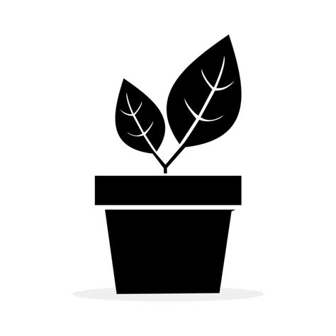 Modern Plant Pot Icon 41143102 Vector Art At Vecteezy