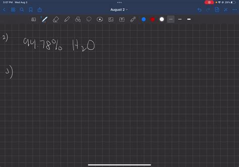 SOLVED: 1a) The next step is to get the molar mass of the anhydrous ...