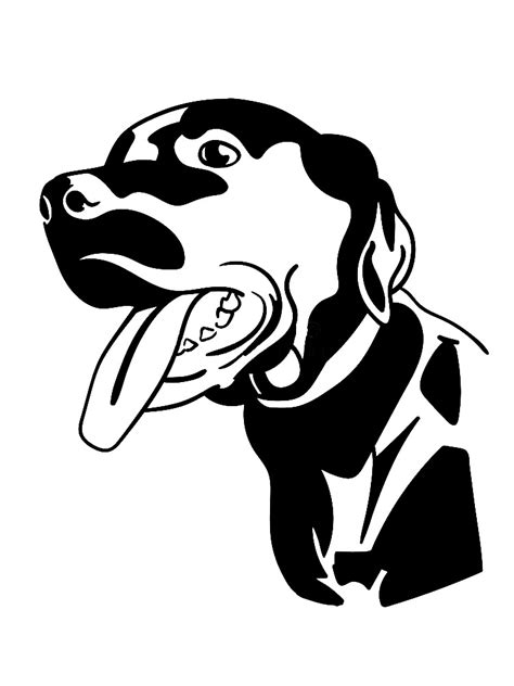 Printable Dog Stencils