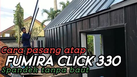 Pemasangan Atap Fumira Click Youtube