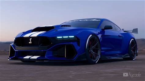 2024 Ford Mustang Shelby Gt500 Concept By Hycade Is A Fictional Hot